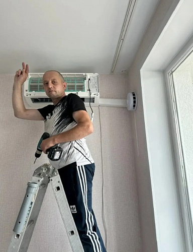 Монтаж кондиционера